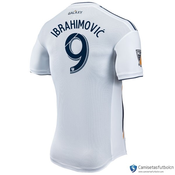 Camiseta Ibrahimović Los Angeles Galaxy Primera equipo 2017-18 Blanco